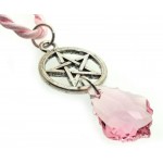 Swarovski Baroque Pink Pentacle Pendant